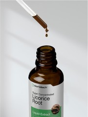 Licorice Root Liquid Extract | 2 fl oz | Alcohol Free | Vegetarian | by Horbaach