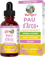 MARYRUTH’S Organics PAU D’Arco Herbal Blend | Reishi Mushroom | Echinacea Angust