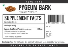 Pygeum Bark 13% Phytosterols Extract Powder Support Healthy Prostate Function