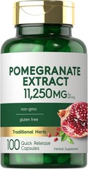 Cápsulas Pomegranate Extract Para antioxidantes y un corazón sano 100 Ct