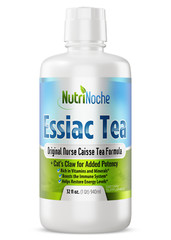 Nutrinoche Essiac Tea | Freshly Brewed Organic and WildCrafted Herbs | 32 Oz