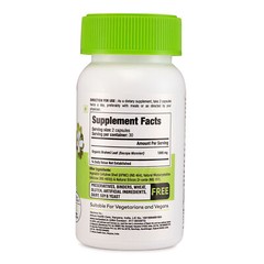 Organic Bacopa Monnieri Brahmi Capsules Bacosides Boost Memory Focus Enhancer