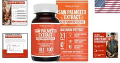 Pharmaceutical Grade Saw Palmetto & Pumpkin Seed Oil – 60 Softgels, DHT Blocker