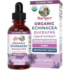 Organics Echinacea Purpurea Liquid | Sugar Free | USDA Organic | Echinacea Li…