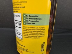 Nature Made Turmeric Curcumin 500mg Herbal Supplement 120 capsules Exp 05/2028