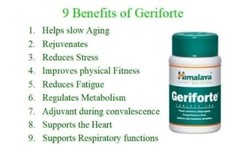 Himalaya Geriforte 60 Tablets/Pack for better respiratory fatigue and dizziness
