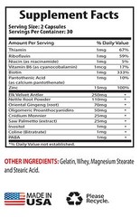 Support Healthy Testosterone Level Caps – Elk Velvet Antler 550mg – Pure IGF 2B