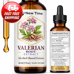 Valerian Root Liquid Extract Sleep Support Herbal Drops 30ml (1 fl oz)