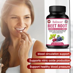 Beetroot capsules | improve exercise endurance and stop feeling tired 120 Caps