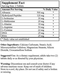 3 Bottles NuHealth Super Albumin 100 Tablets per bottle, FRESH, Made In USA