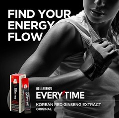 Everytime JUNG KWAN JANG Sealed Korean Red Ginseng Extract 100ml Energy 10 Pack