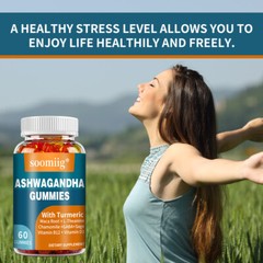 Ashwagandha Gummies – Balance Emtional And Energy,Relief Stress,30 To 60 pcs