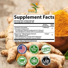 TURMERIC 95% CURCUMIN 10,000mg TUMERIC PILLS ANTIOXIDANT ANTI AGING 2 x BOTTLES