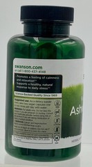 Lot of 2 Swanson Ashwagandha Winter Cherry 450mg 200 Capsules EXP 05/28