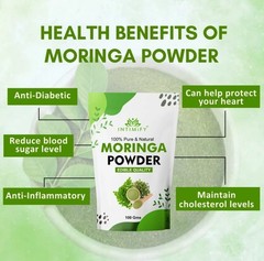 Pure Moringa Superfood – Natural Energy Booster & Immune Support – 100g