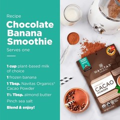 Sustainable and Delicious: 8oz Fairtrade Cacao Powder for Hot Chocolate Bliss