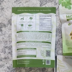 Minted Moringa Herbal Tea Seeds Oil Bundle Organic Moringa Spearmint Unisex