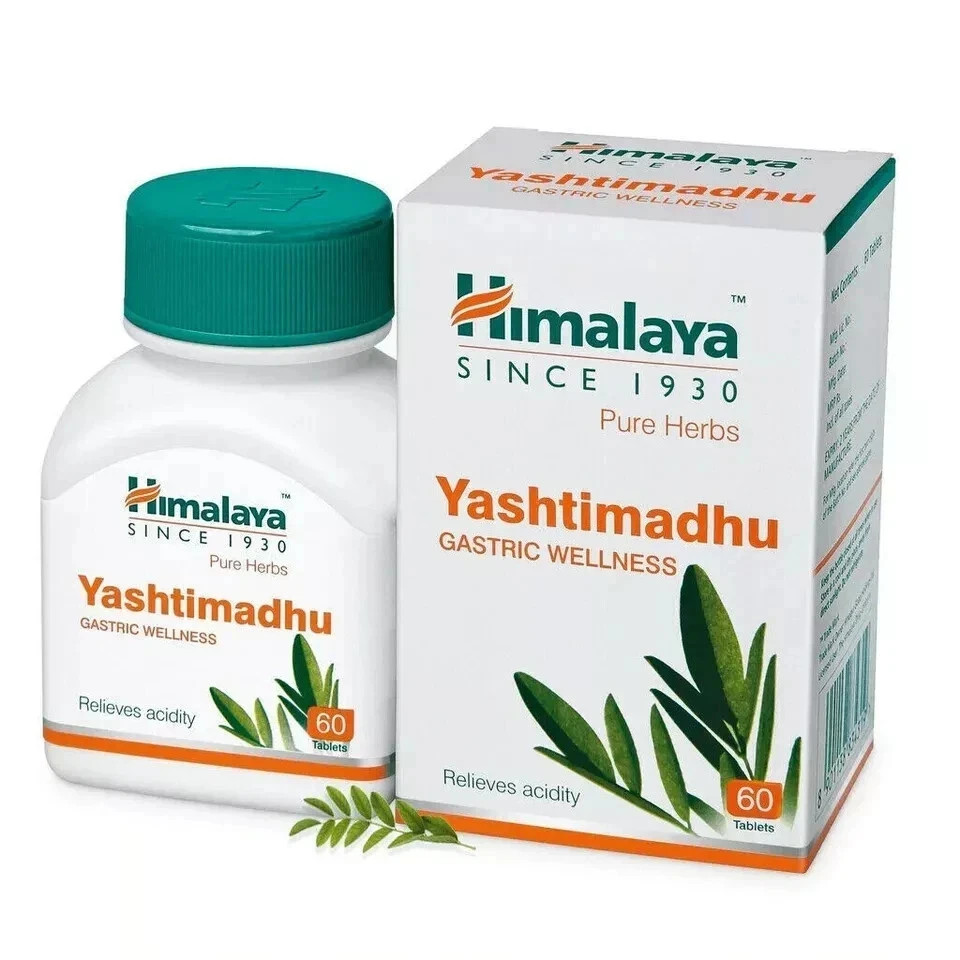 YASHTIMADHU Himalaya 60 Tabs With Long Expiry & Free Shipping