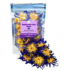 Bulk Blue lotus | 1000g | Blue lotus flowers | 1 kg Bulk blue lotus flower