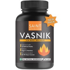 Saint Ayurveda Vasnik Capsules – 30 Days Dosage (60 Capsules) Long Expiry