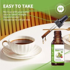 Pure Organic Soursop Extract, Tindedly Soursop Graviola Liquid Drops 60mL