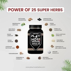 African Herbal Play More Powder Mens Energy Vitality and Health Support