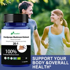 Cordyceps Mushroom Extract -Immune Support Supplements,Support Overall Health