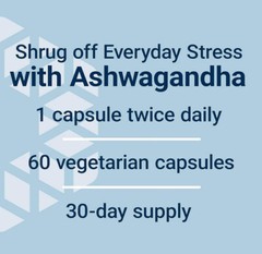 OPTIMIZED ASHWAGANDHA EXTRACT STRESS ANXIETY 60 Capsule LIFE EXTENSION