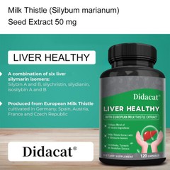 Liver Cleanse Detox & Repair Formula – Herbal Liver Support Supplement 30/60/120