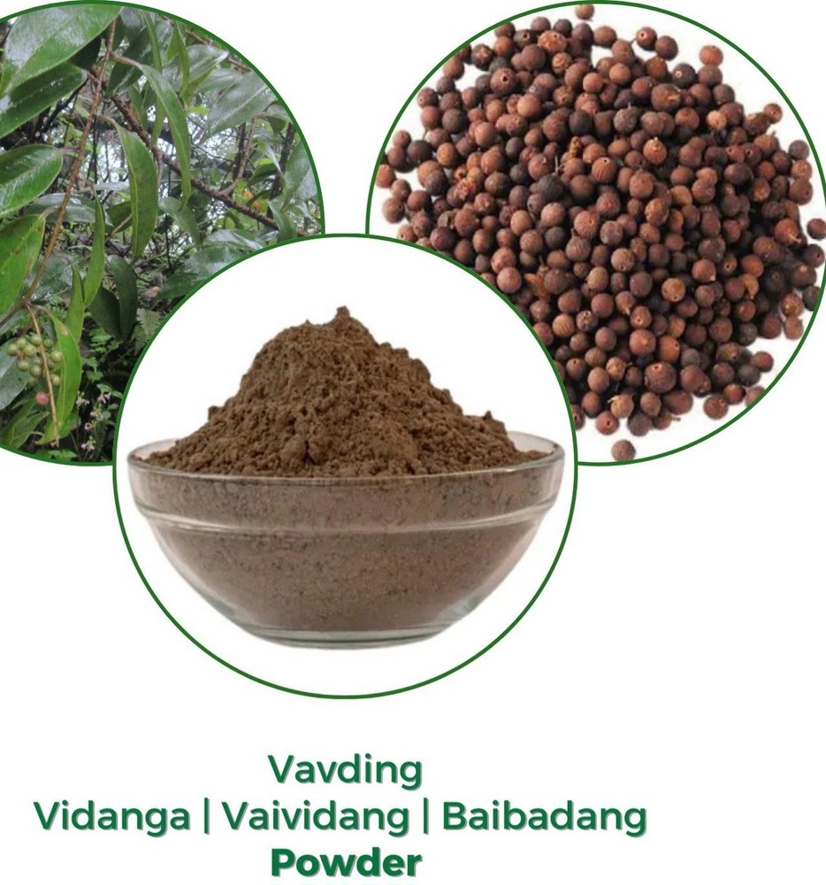 Pure Vidanga False Pepper Embelia Ribes POWDER Helps in skin disease FREE SHIP