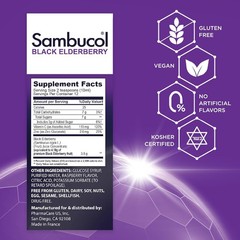 Sambucol Black Elderberry Syrup Original 7.8 Fl Oz (Pack of 1),