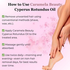 Cyperus Rotundus Oil – 60ml Natural Cyperus Rotundus Oil For Hair Removal, Mo.-