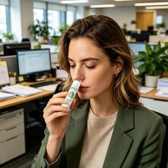 Plant Cleanse Lung Inhaler 1.8ml, Safe Relaxing Nose Cleaning For Breathing