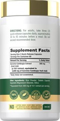 Garcinia Cambogia 3000mg | 180 Capsules | Non-GMO, Gluten Free | by Carlyle