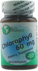 World Organic Chlorophyll 60 mg 50 caps – EXP 03/2027
