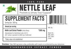 Nettle Leaf Extract Powder 20:1 Urtica Dioica Prostate Immune Health Support