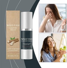 Wild Yam Comfort Cream made Down On Woodridge Farm 1.7 fl oz