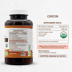 Secrets Of The Tribe Onion Capsules, 500 mg