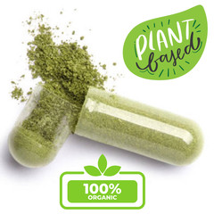 Papaya Leaf Capsules | 60/120 Ct | Vegan | 100% Natural Digestive & Immune Aid