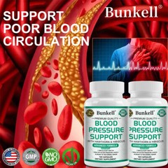 BLOOD PRESSURE SUPPORT WITH HAWTHORN&HIBISCUS extract CIRCULATORY HEALTH Capsule