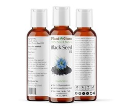 Black Cumin Seed Oil Cold Pressed 100% Pure Virgin Nigella Sativa Bulk