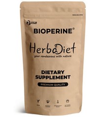 Bioperine 95% Black Pepper Extract Powder Piperine Bioavailability Enhancer 50g