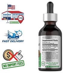 Raíz de Cimicífuga (Actaea racemosa) Extracto Líquido 2 Oz – Hierbas Naturales