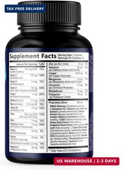 Brain Memory Supplement Pills – 3X Strength Nootropics for Concentration, Clarit