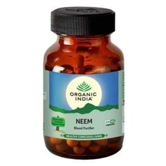 Organic India Neem 60 Caps For Easy Blood Cleansing Exp March 2026