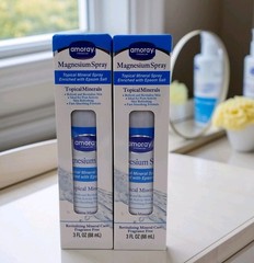Set Of 2 MmAmoray Premium Magnesium Topical Mineral Spray Fragrance Free 3 fl oz