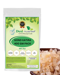 Gond Katira 400gm | Tragacanth Gum | Kathila Gum | Gomme adragante |Edible Resin