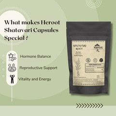 Heroot Shatavari Root Extract Powder Asparagus Racemosus NON – GMO