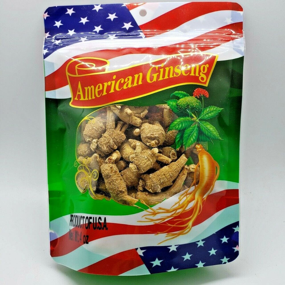 16oz Grade A American Ginseng Round Root High Quality US Seller 美國花旗参/泡参
