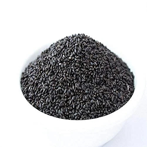 Holy Basil Seed Whole Pure Indian Organic Herb Tulsi Beej Whole,Ocimum 50g